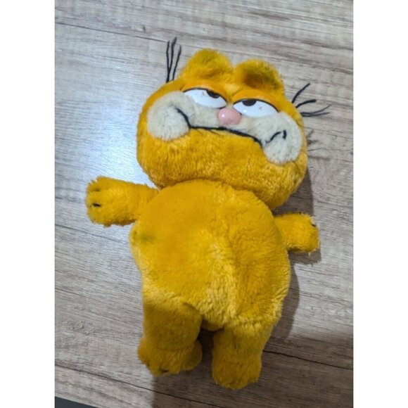 Vintage Garfield Cat Plush Stuffed Toy 1978 1981 Fun Farm Retro 9" - Picture 4 of 9